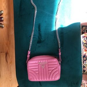PRADA Camera Bag Crossbody Quilted